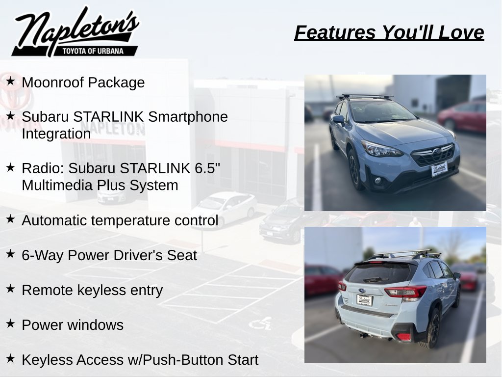 Used 2021 Subaru Crosstrek 2.0i Premium w/ Moonroof Package AWD/4WD image 5