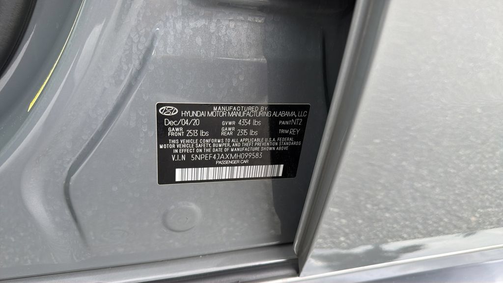 Used 2021 Hyundai Sonata SEL w/ Convenience Package FWD image 37