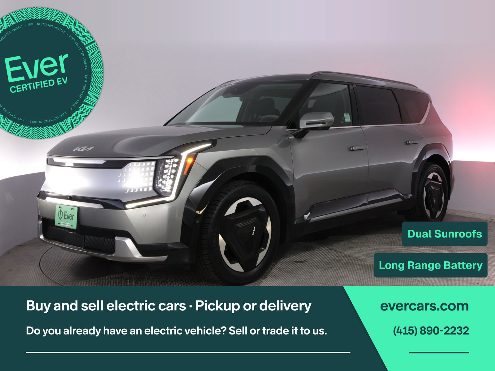 Used 2024 Kia EV9 Land AWD/4WD image 1