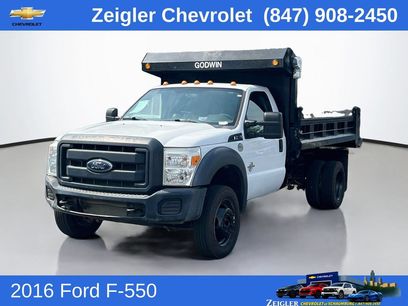 Used 2016 Ford F550 2WD Regular Cab Super Duty