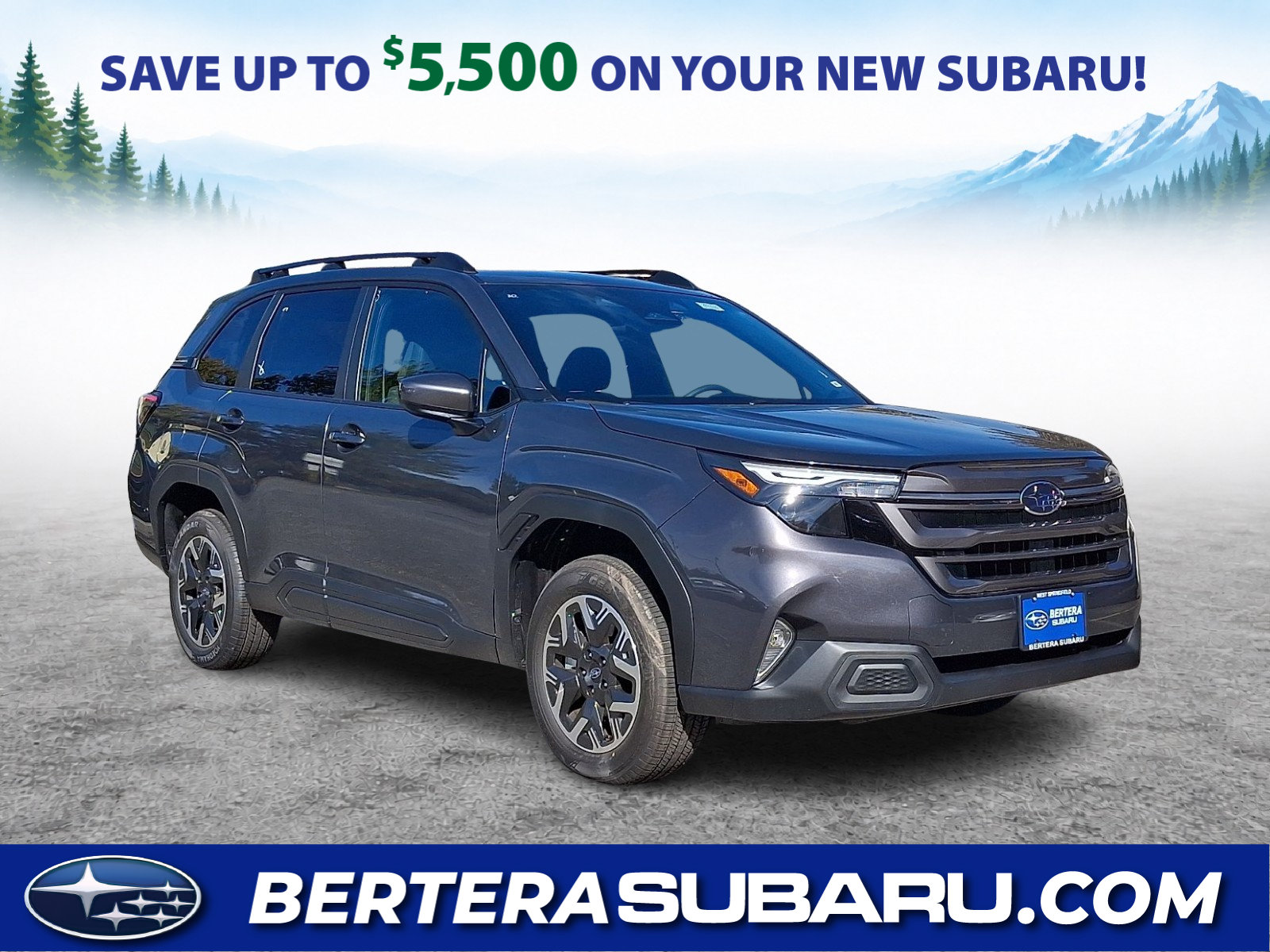 New 2026 Subaru Forester Premium AWD/4WD image 1