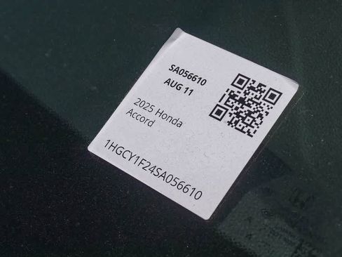 Certified 2025 Honda Accord LX image 13