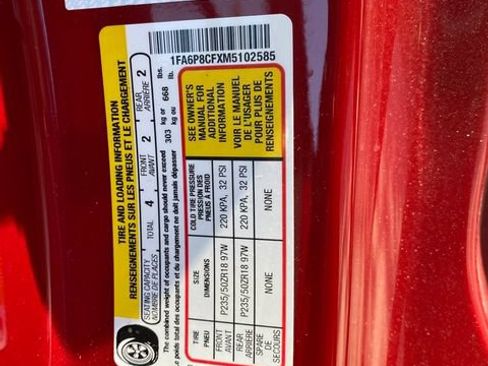 Used 2021 Ford Mustang GT Premium w/ Ford Safe & Smart Package RWD image 2