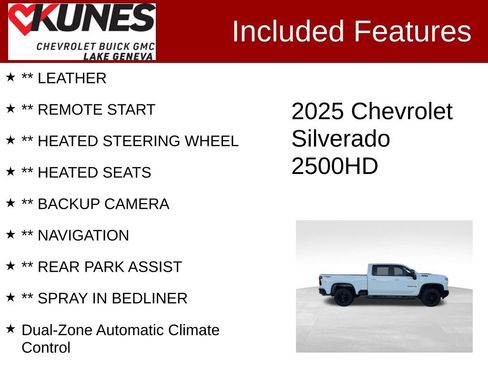 Used 2025 Chevrolet Silverado 2500 LT w/ Trail Boss Package image 2