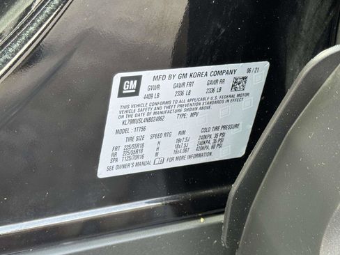 Used 2022 Chevrolet TrailBlazer RS w/ Sun and Liftgate Package image 32