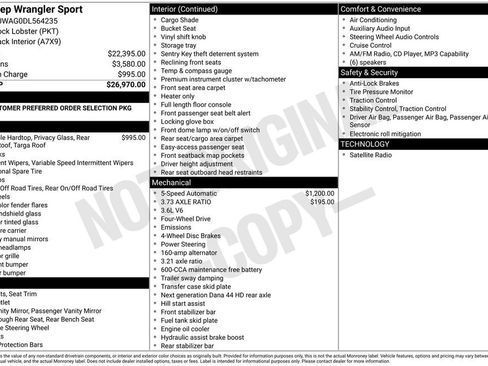Used 2013 Jeep Wrangler Sport image 24