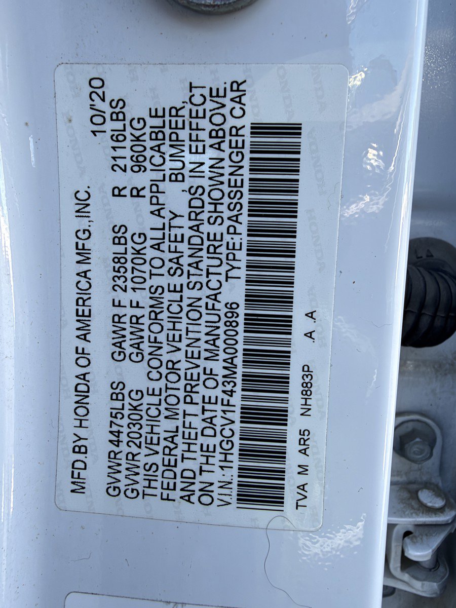 Used 2021 Honda Accord Sport Special Edition image 20