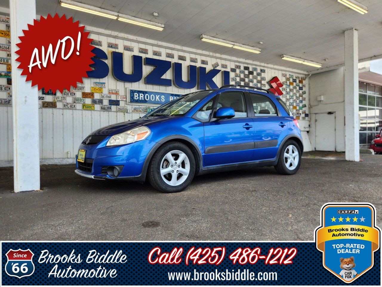Used 2007 Suzuki SX4 AWD Hatchback image 1