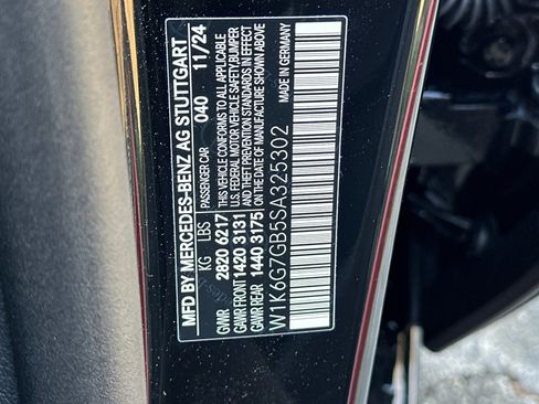 New 2025 Mercedes-Benz S 580 4MATIC Sedan image 18