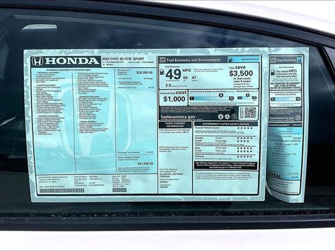 New 2026 Honda Civic Sport image 14