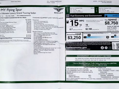 Used 2021 Bentley Flying Spur W12 image 3