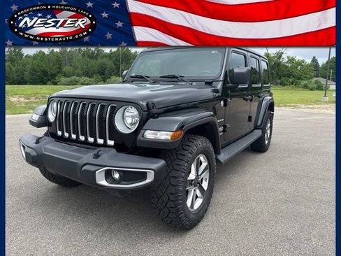 Used 2018 Jeep Wrangler Unlimited Sahara AWD/4WD image 1
