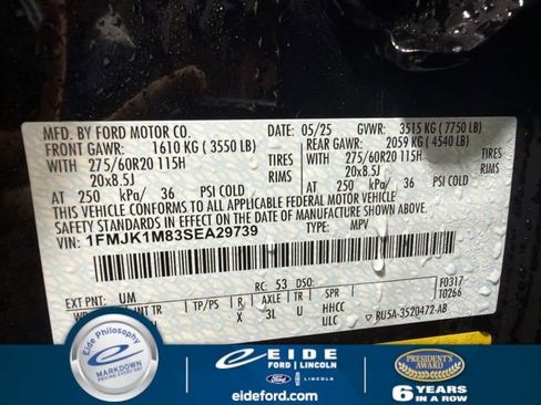 Used 2025 Ford Expedition Max Platinum image 30