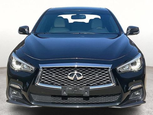 Used 2020 INFINITI Q50 Red Sport 400 w/ Carbon Fiber Package RWD image 4