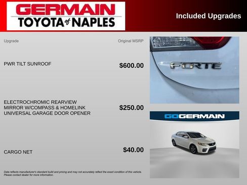 Used 2010 Kia Forte Koup EX image 4