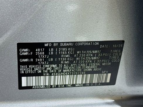 Certified 2026 Subaru Crosstrek 2.0i Premium AWD/4WD image 40
