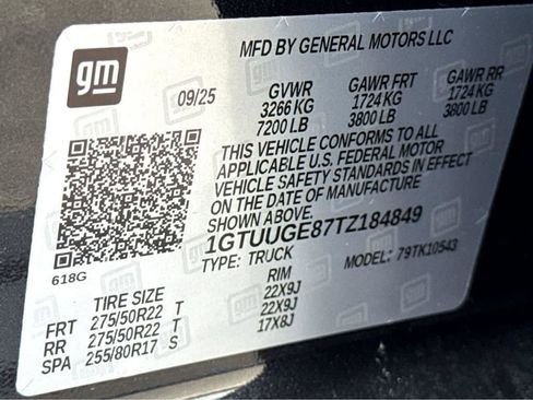 New 2026 GMC Sierra 1500 Denali AWD/4WD image 25