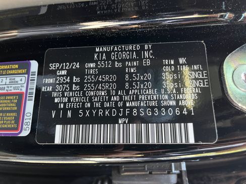 Used 2025 Kia Sorento SX Prestige AWD/4WD image 34