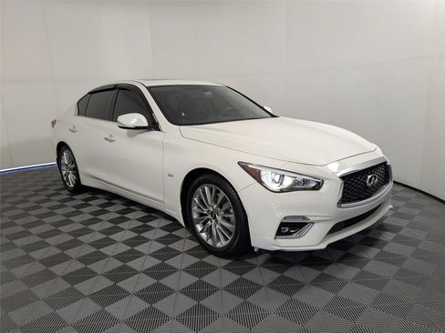 Used 2020 INFINITI Q50 Luxe w/ Cargo Package image 3