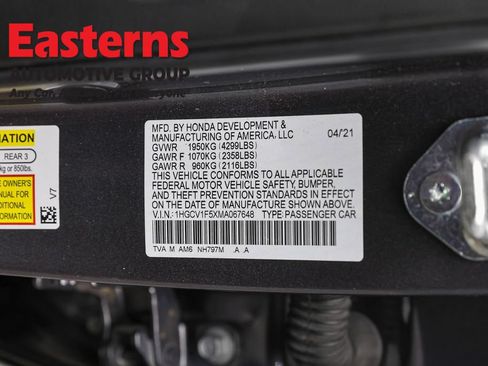 Used 2021 Honda Accord EX-L image 36