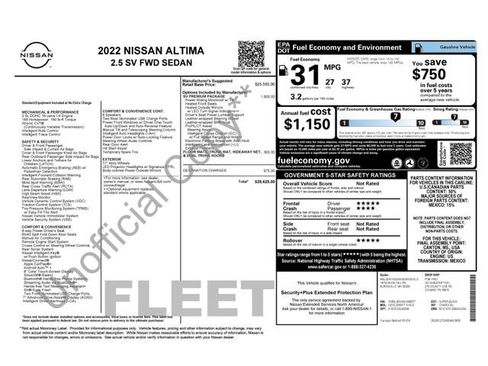 Used 2022 Nissan Altima 2.5 SV w/ SV Premium Package FWD image 7