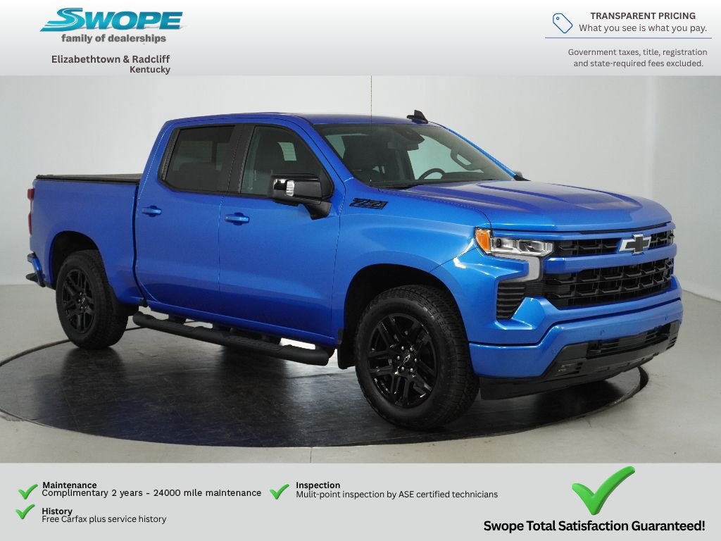 Used 2025 Chevrolet Silverado 1500 RST w/ RST All Star Premium Package AWD/4WD image 1