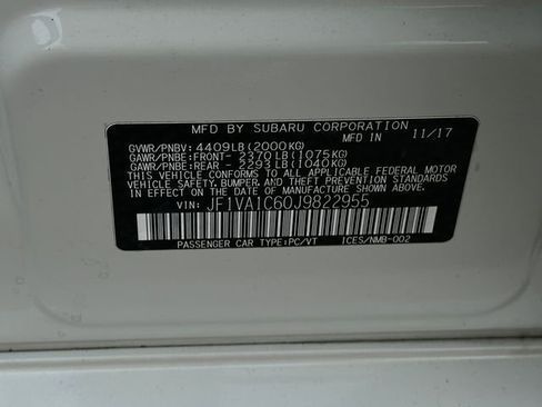 Used 2018 Subaru WRX Premium w/ Popular Package #3 image 35