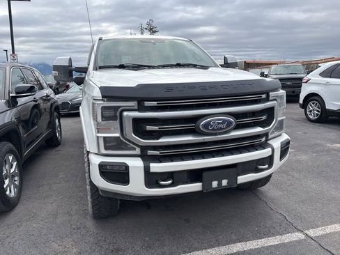 Used 2021 Ford F350 Platinum w/ Tremor Off-Road Package AWD/4WD image 7