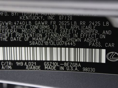 Used 2020 Lexus ES 350 w/ Premium Package FWD image 44