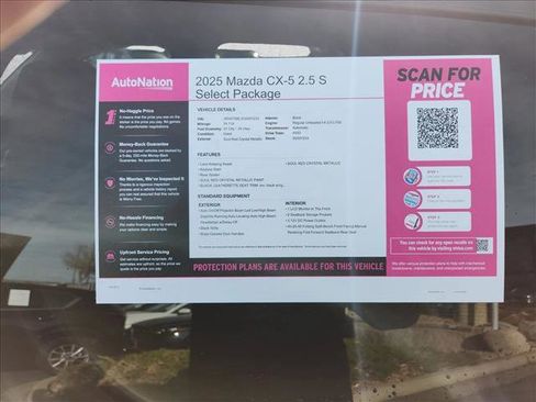 Used 2025 MAZDA CX-5 AWD 2.5 S w/ Select Package image 15