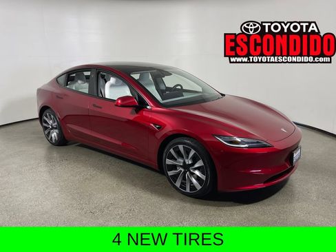 Used 2025 Tesla Model 3 Long Range AWD/4WD image 1