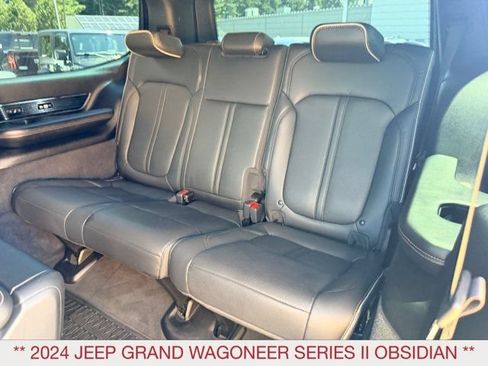 Certified 2024 Jeep Grand Wagoneer Series II Obsidian w/ Quick Order Packagew 28T AWD/4WD image 24