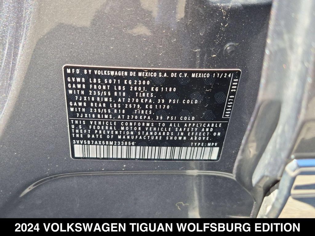 Used 2024 Volkswagen Tiguan Wolfsburg Edition AWD/4WD image 25