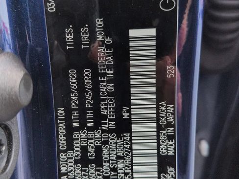 Certified 2024 Toyota 4Runner Limited AWD/4WD image 29