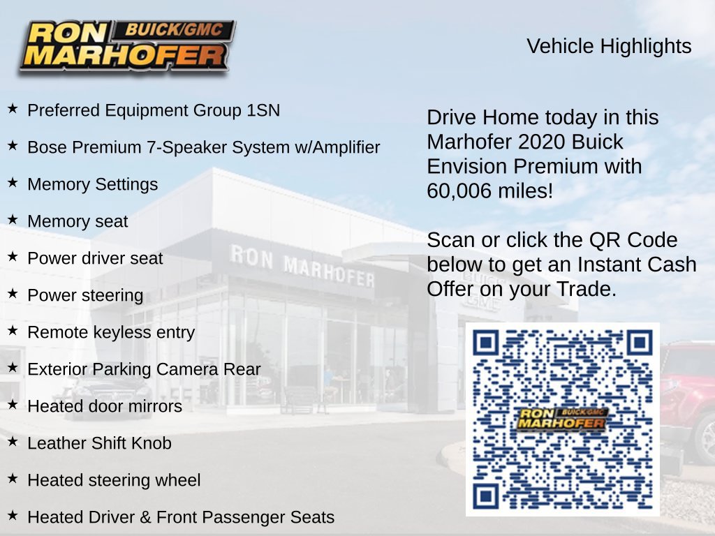 Used 2020 Buick Envision Premium AWD/4WD image 14