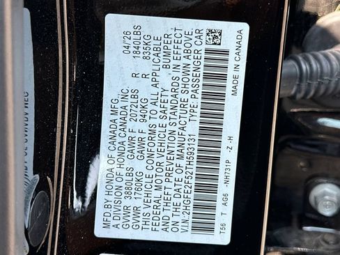 Certified 2026 Honda Civic Sport image 32