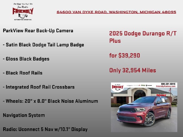 Used 2025 Dodge Durango R/T AWD/4WD image 25