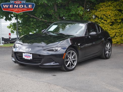 Used 2022 MAZDA MX-5 Miata RF Grand Touring w/ Weather Package RWD image 1
