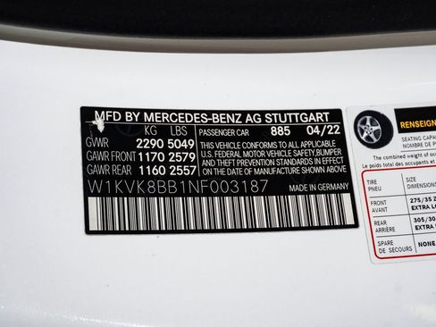 Used 2022 Mercedes-Benz SL 63 AMG 4MATIC image 36