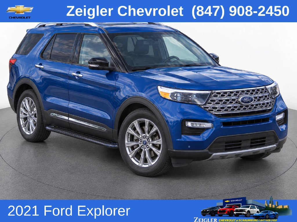 Used 2021 Ford Explorer Limited w/ Equipment Group 301A AWD/4WD image 1