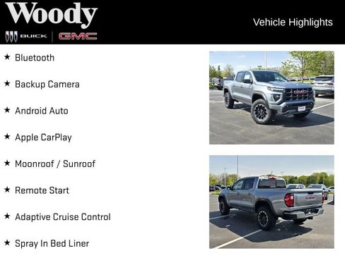 New 2026 GMC Canyon AT4 w/ Technology Plus Package AWD/4WD image 3