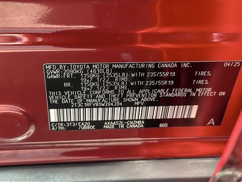 Certified 2025 Toyota RAV4 XLE Premium FWD image 27