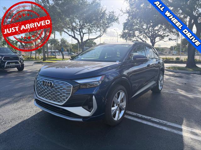 Used 2023 Audi Q4 e-tron Premium Plus w/ Premium Plus AWD/4WD image 1