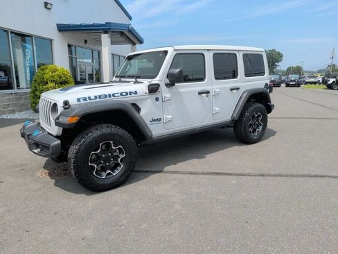 Used 2023 Jeep Wrangler Unlimited Rubicon 4xe w/ Cold Weather Group AWD/4WD image 1