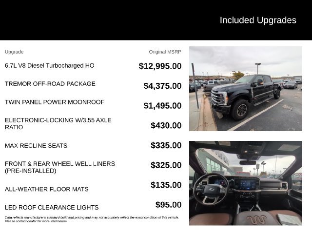 Used 2024 Ford F350 King Ranch w/ Tremor Off-Road Package AWD/4WD image 5