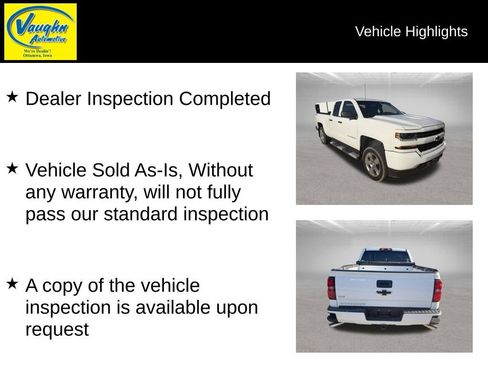 Used 2016 Chevrolet Silverado 1500 Custom w/ Custom Convenience Package AWD/4WD image 2