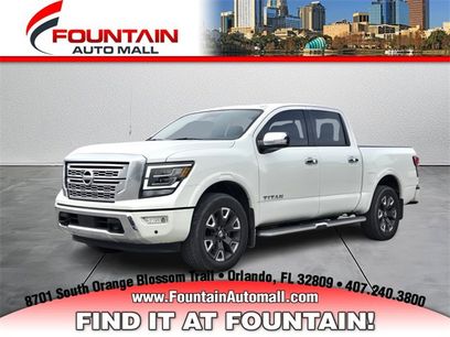 Used 2021 Nissan Titan Platinum Reserve w/ Moonroof Package