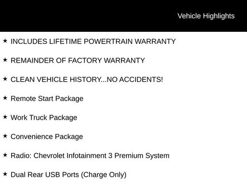 Used 2025 Chevrolet Silverado 1500 LT w/ Work Truck Package image 10