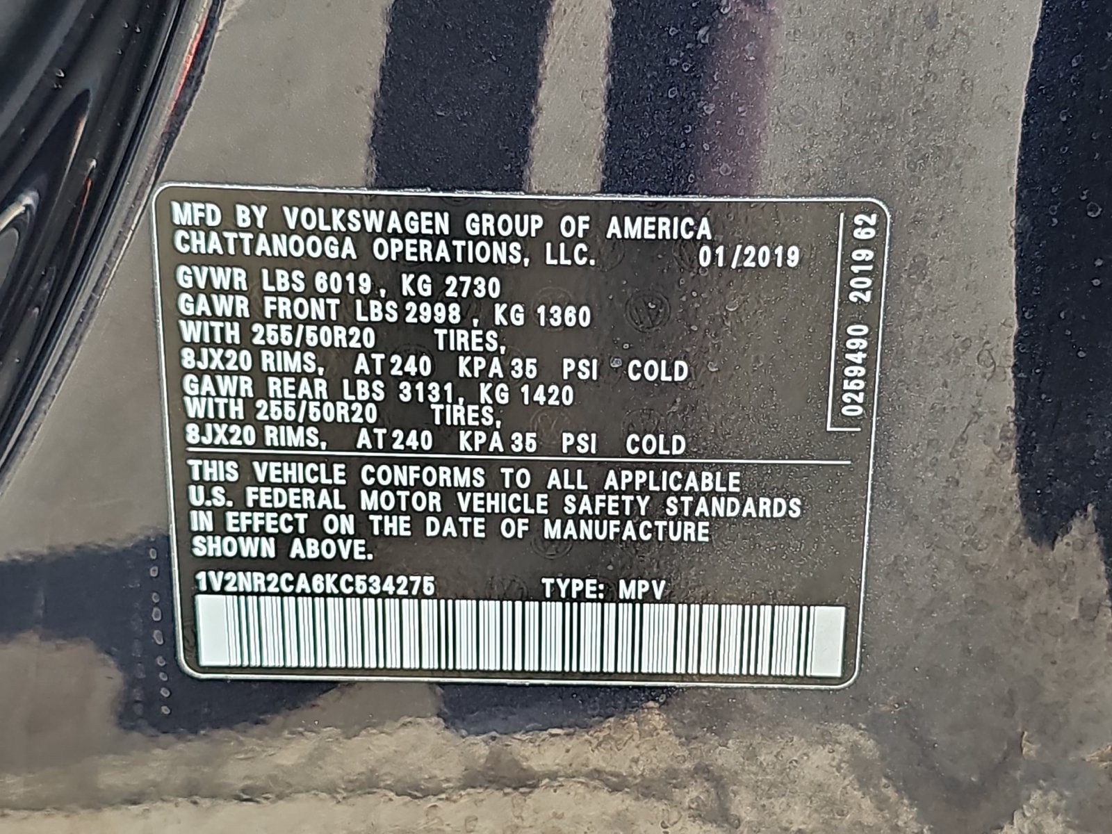 Used 2019 Volkswagen Atlas SEL Premium AWD/4WD image 41