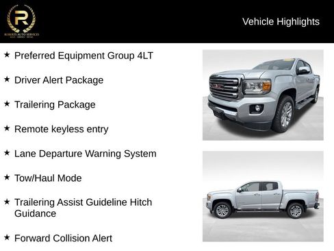 Used 2018 GMC Canyon SLT w/ Driver Alert Package AWD/4WD image 9
